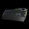 ASUS TUF Gaming K1, RGB keyboard with dedicated volume knob, spill-resistance, side light bar and Armoury Crate
