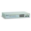 Allied Telesis AT-GS950/8, 10/100/1000T x 8 ports WebSmart switch with 2 combo SFP ports