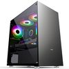 MS Fighter S300, Micro ATX, no PSU, 2x3.5", 4x2.5", tempered glass side