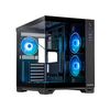 CHIEFTEC GM-30B-TG-OP VISIO, 2x3.5", 2x2.5", 6x120mm A-RGB fans, A-RGB control hub with M/B sync and PWM fan speed control, Tempered glass front & side panels