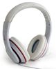Gembird MHS-LAX-W, Stereo headphones with in-line microphone, 1.8m, 3.5mm, white