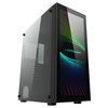 LC POWER Gaming 800B - Interlayer X, ATX, 2x3.5", 3x2.5", tempered glass side and front panel, USB3.0/Type C