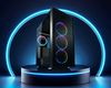 LC POWER Gaming 802B-ON Black Wanderer_X, E-ATX, 4x120mm ARGB case fans, tempered glass side, USB3.0/Type C