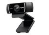 Logitech C922 Pro HD Stream Webcam, 1080p/30 fps, 78c view, Autofocus, 1.2x digital zoom