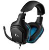 Logitech G432 7.1 Surround Gaming Headset, black-blue