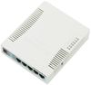 MikroTik RB951G-2HnD, 802.11n wireless router/AP, 5x Gigabit LAN, 600MHz CPU, 128MB RAM, RouterOS L4