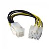 Power adapter P4 (4pin) to 2xP4 (8pin) for motherboard