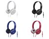 PANASONIC RP-HF100ME, Stereo Headphones, white/blue/black/pink
