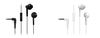 Panasonic RP-TCM55, In-Ear Headphones, black/white