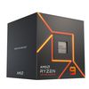 AMD Ryzen 9 7900, 12 Cores (3.7GHz/5.4GHz turbo), 24 Threads, 12MB L2 cashe, 64MB L3 cache, 65W TDP, Radeon Graphics, AMD Wraith Prism cooling