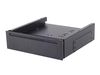 SilverStone FP58B, 5.25" to 1x slot loading slim optical drive and 4x 2.5� HDD, black