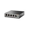 TP-LINK TL-SG1005P, 5-Port Gigabit Desktop Switch with 4-Port PoE