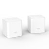 Tenda MW3 Mesh (two devices in pack), AC1200 dual-band Whole Home Mesh WiFi System, 2 Ethernet ports per mesh node, 2x3dBi internal dual band antennas, Simultaneous dual band