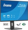 23.8" Iiyama ProLite XB2497HSN-B1, IPS, 1920x1080, 100Hz, 1ms MPRT, 1500:1, 350cd/m2, speakers, pivot, HDMI/DP/USB/USB type-C/LAN