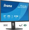 27" Iiyama ProLite XB2797QSNP-B1, IPS, 2560x1440, 100Hz, 1ms MPRT, 1300:1, 300cd/m2, speakers, pivot, HDMI/DP/USB/USB type-C/LAN