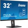 31.5" Iiyama ProLite XUB3293UHSN-B5, IPS, 3840x2160, 60Hz, 4ms, 1000:1, 350cd/m2, speakers, HDMI/DP/USB/USB type-C/LAN