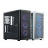 Cooler Master Elite 502, E-ATX, 2x3.5", 2x2.5", 3x120mm ARGB front fans, tempered glass, black (E502-KGNN-S00)