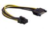SATA power adapter cable for PCI express