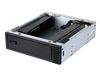 SilverStone FP57B, 5.25" to 3.5" hot-swap bay converter, stacking support, Black [24]